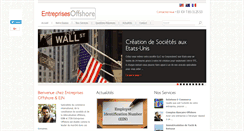 Desktop Screenshot of entreprisesoffshore.com