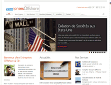 Tablet Screenshot of entreprisesoffshore.com